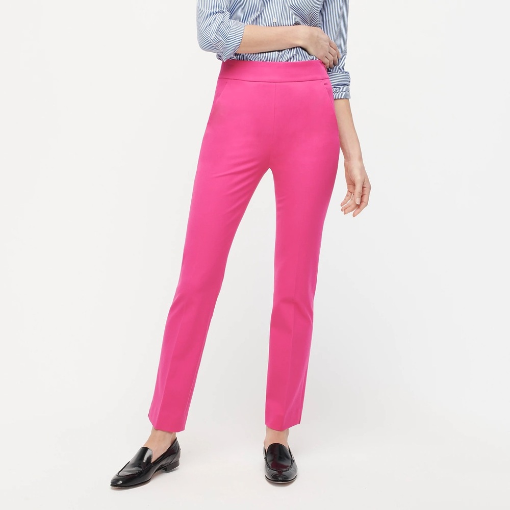 JCrew Remi Pant in Bi-Stretch Cotton
